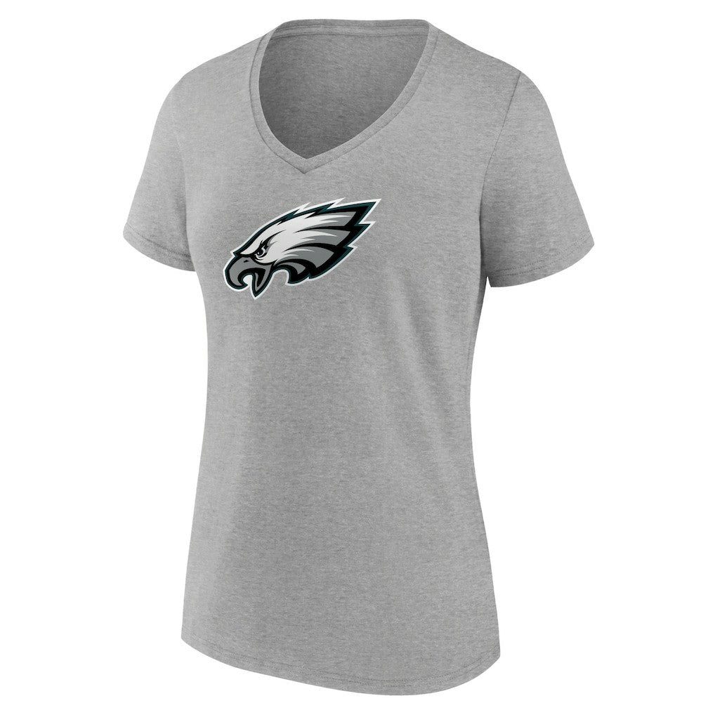 Women's Primary Team Logo V-Neck T-Shirt - Philadelphia Eagles