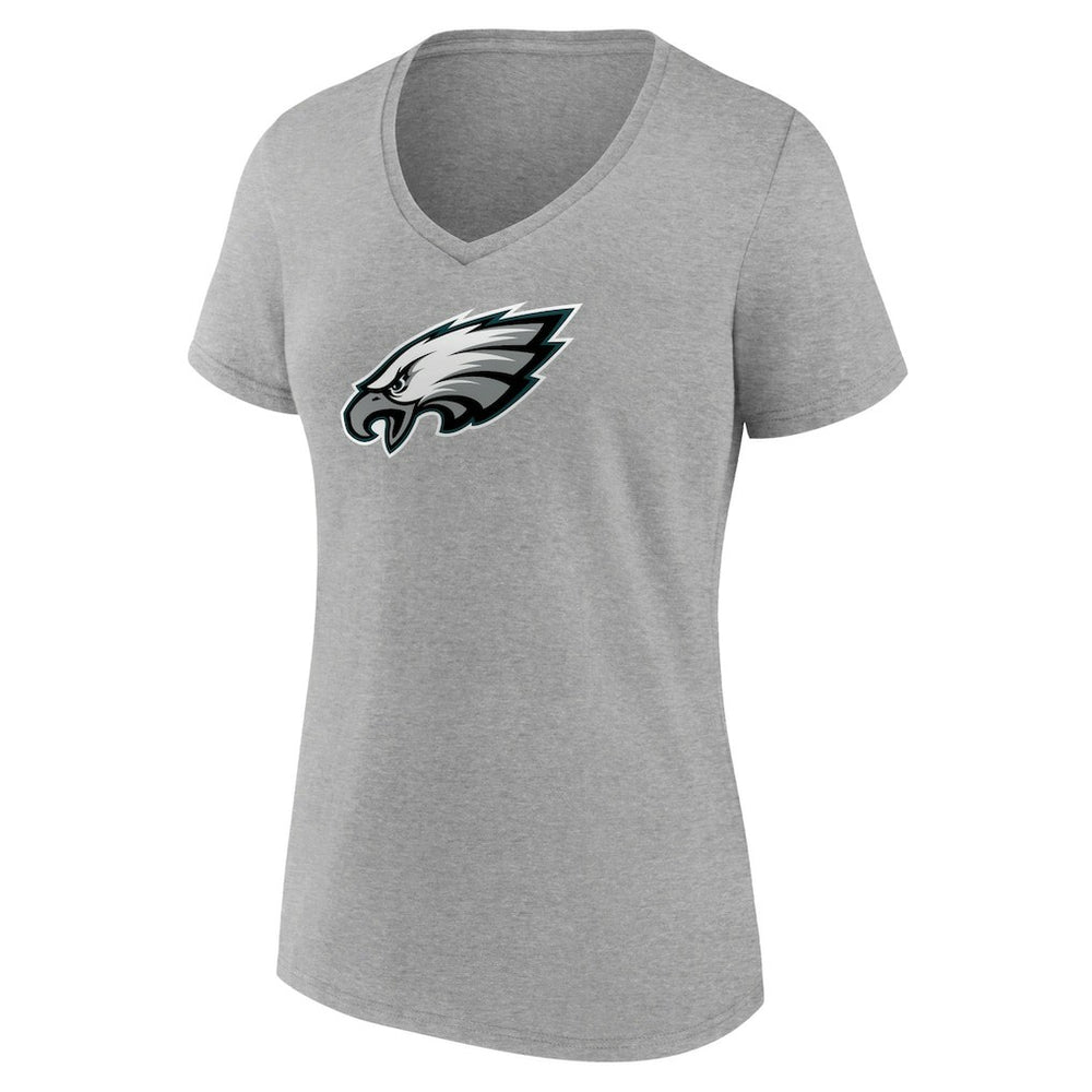 Women's Primary Team Logo V-Neck T-Shirt - Philadelphia Eagles