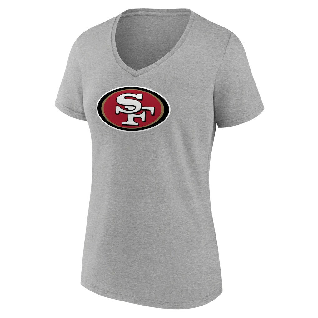 Women's Primary Team Logo V-Neck T-Shirt - San Francisco 49ers