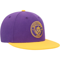 Manchester City America's Game Fitted Hat -  Purple/Yellow