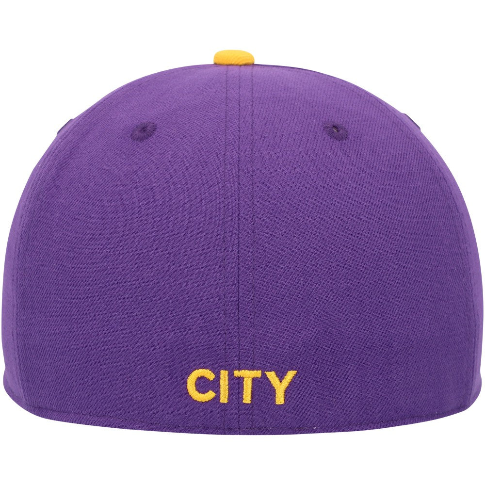 Manchester City America's Game Fitted Hat -  Purple/Yellow