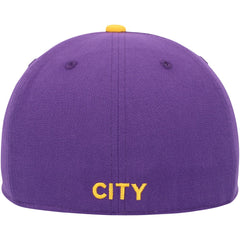Manchester City America's Game Fitted Hat -  Purple/Yellow