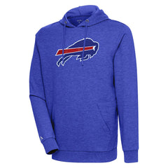 Antigua Action Chenille Pullover Hoodie - Buffalo Bills