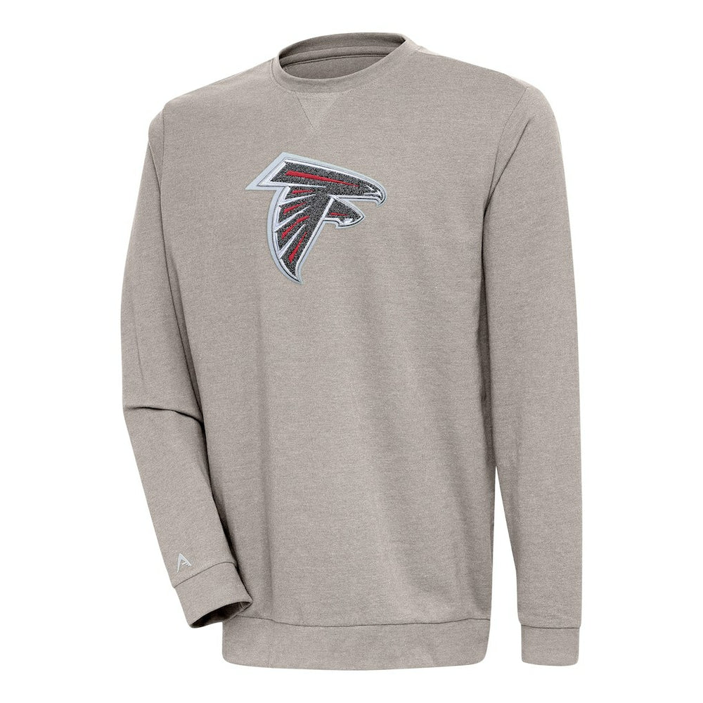 Antigua Reward Chenille Pullover Crewneck Sweatshirt - Atlanta Falcons