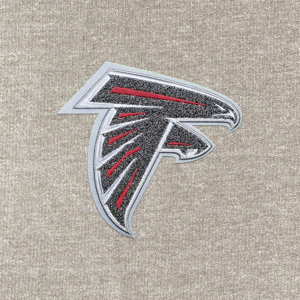 Antigua Reward Chenille Pullover Crewneck Sweatshirt - Atlanta Falcons