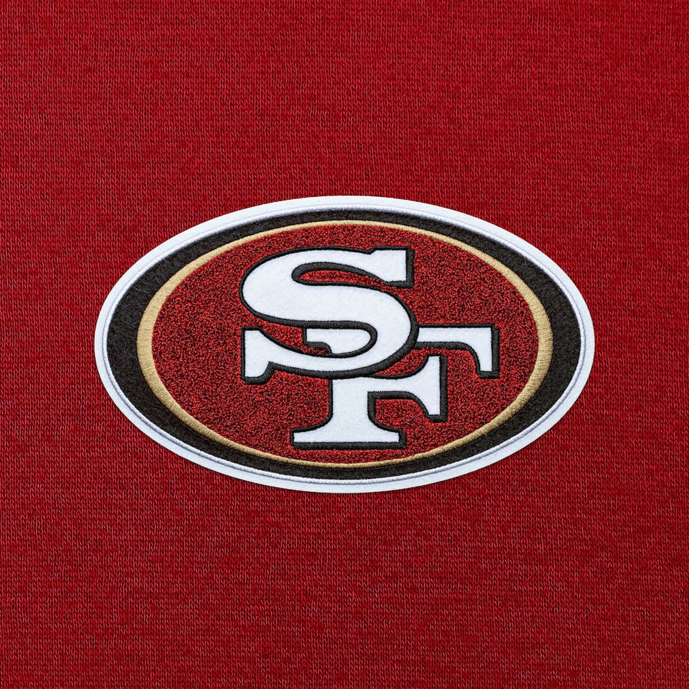 Antigua Victory Chenille Pullover Hoodie - San Francisco 49ers