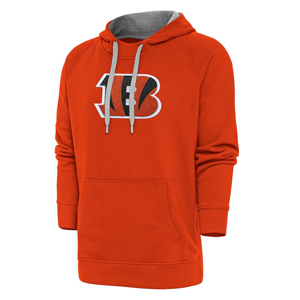 Antigua Victory Chenille Pullover Hoodie - Cincinnati Bengals