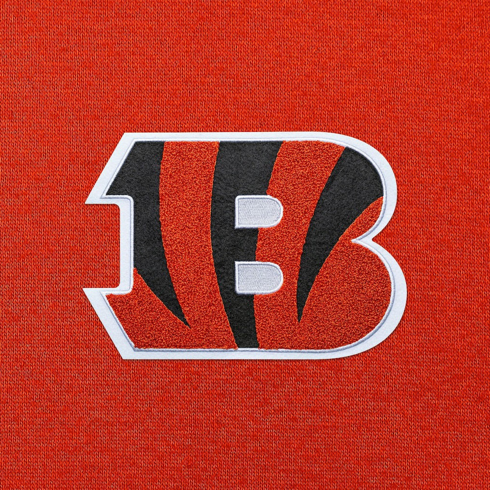 Antigua Victory Chenille Pullover Hoodie - Cincinnati Bengals