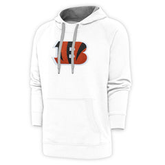 Antigua Victory Chenille Pullover Hoodie - Cincinnati Bengals