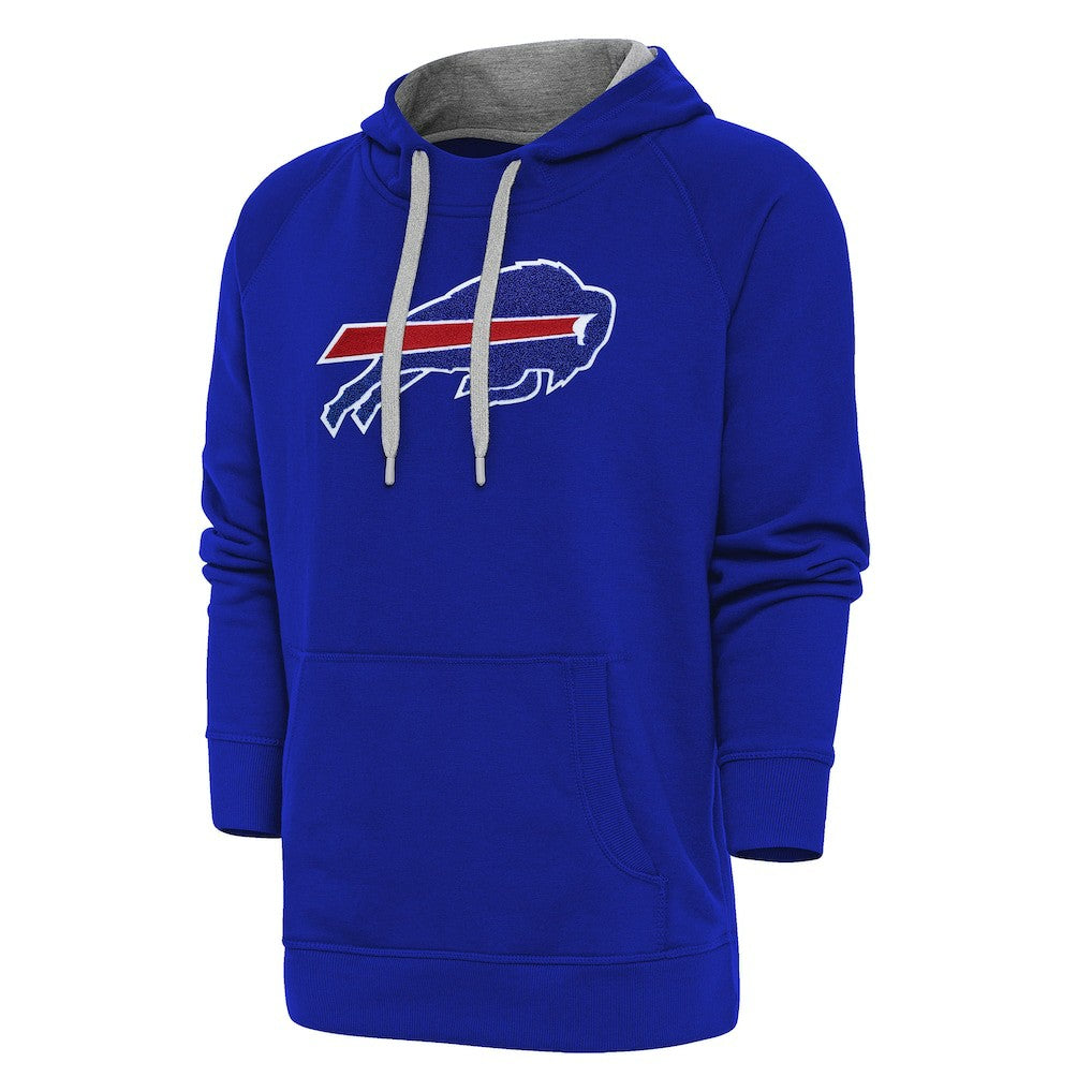 Antigua Victory Chenille Pullover Hoodie - Buffalo Bills