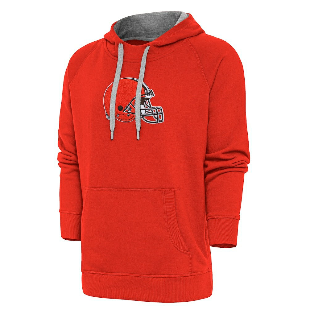 Antigua Victory Chenille Pullover Hoodie - Cleveland Browns
