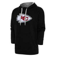 Antigua Victory Chenille Pullover Hoodie - Kansas City Chiefs