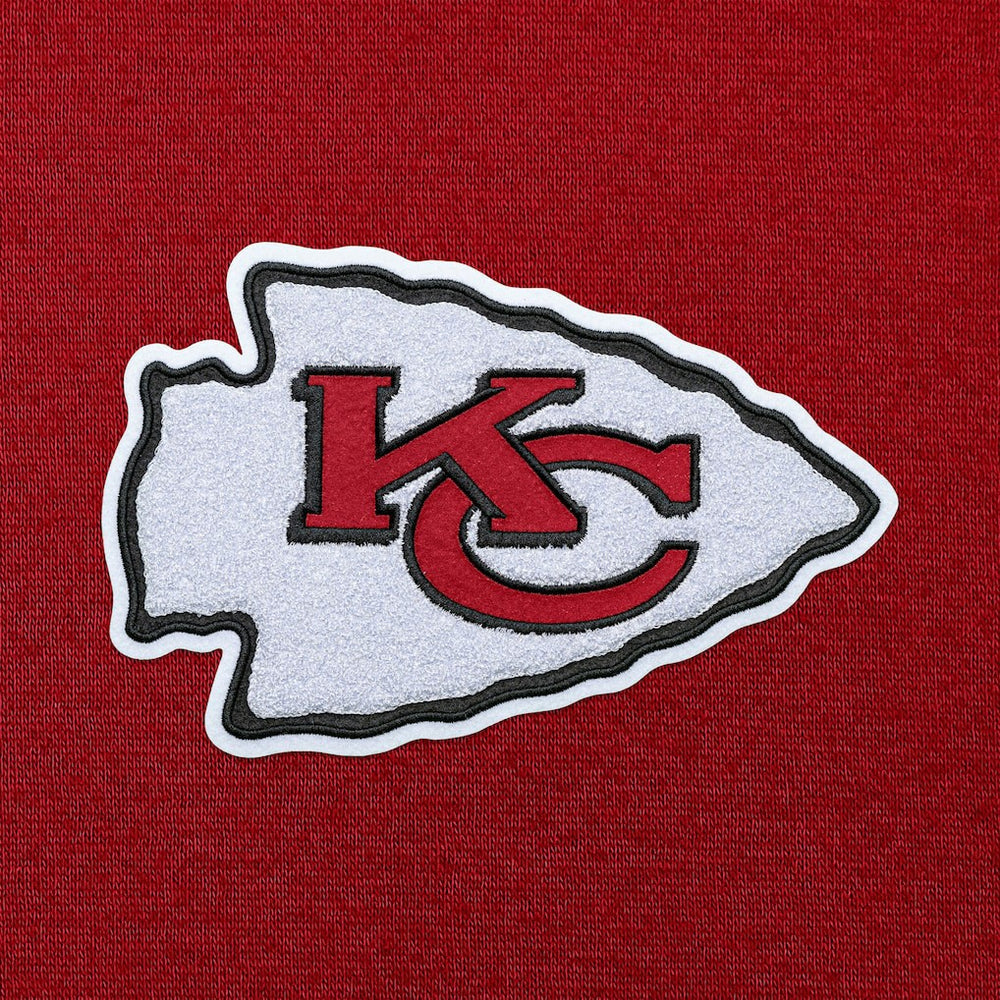 Antigua Victory Chenille Pullover Hoodie - Kansas City Chiefs