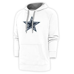 Antigua Victory Chenille Pullover Hoodie - Dallas Cowboys