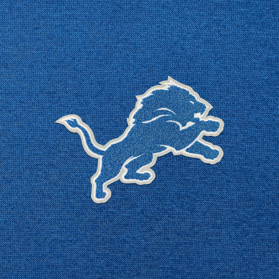Antigua Victory Chenille Pullover Hoodie - Detroit Lions