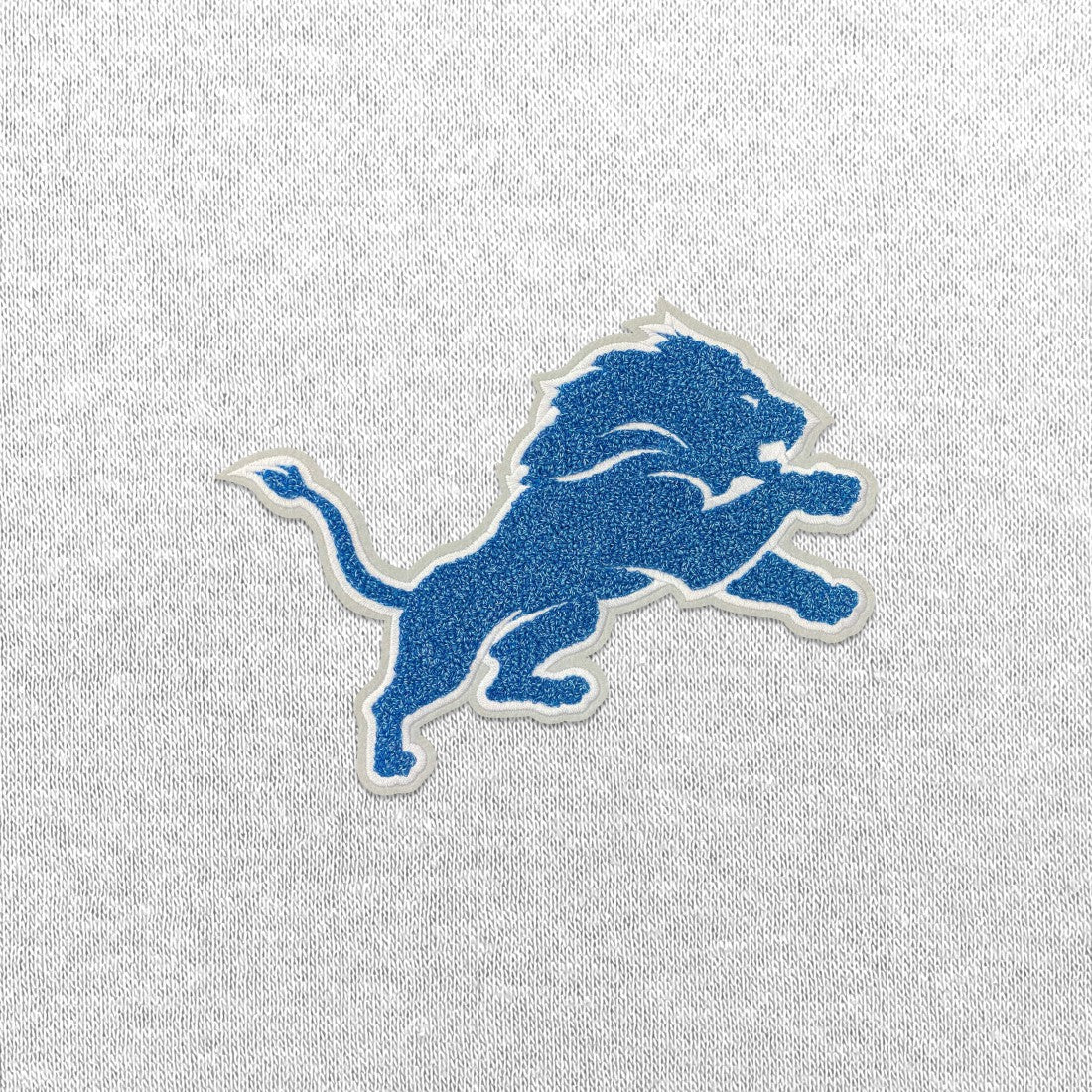 Antigua Victory Chenille Pullover Hoodie - Detroit Lions