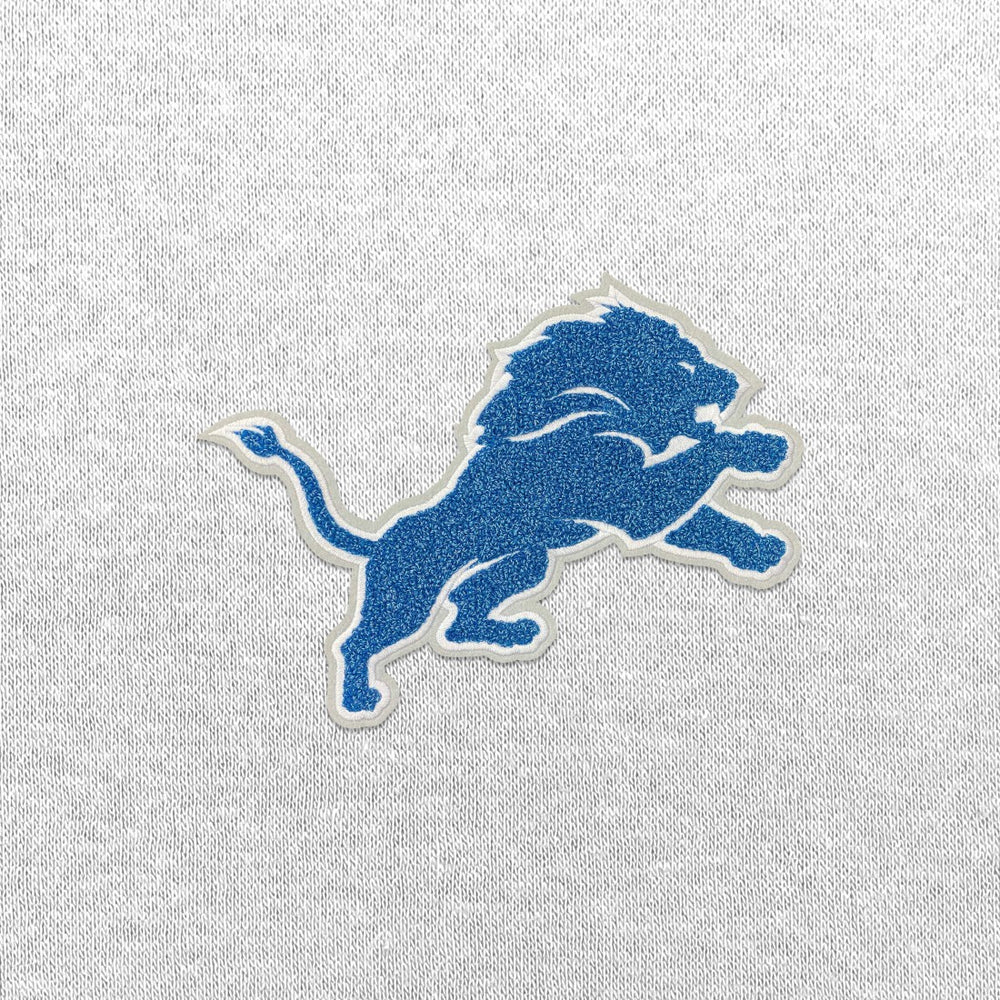 Antigua Victory Chenille Pullover Hoodie - Detroit Lions