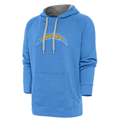 Antigua Victory Chenille Pullover Hoodie - Los Angeles Chargers