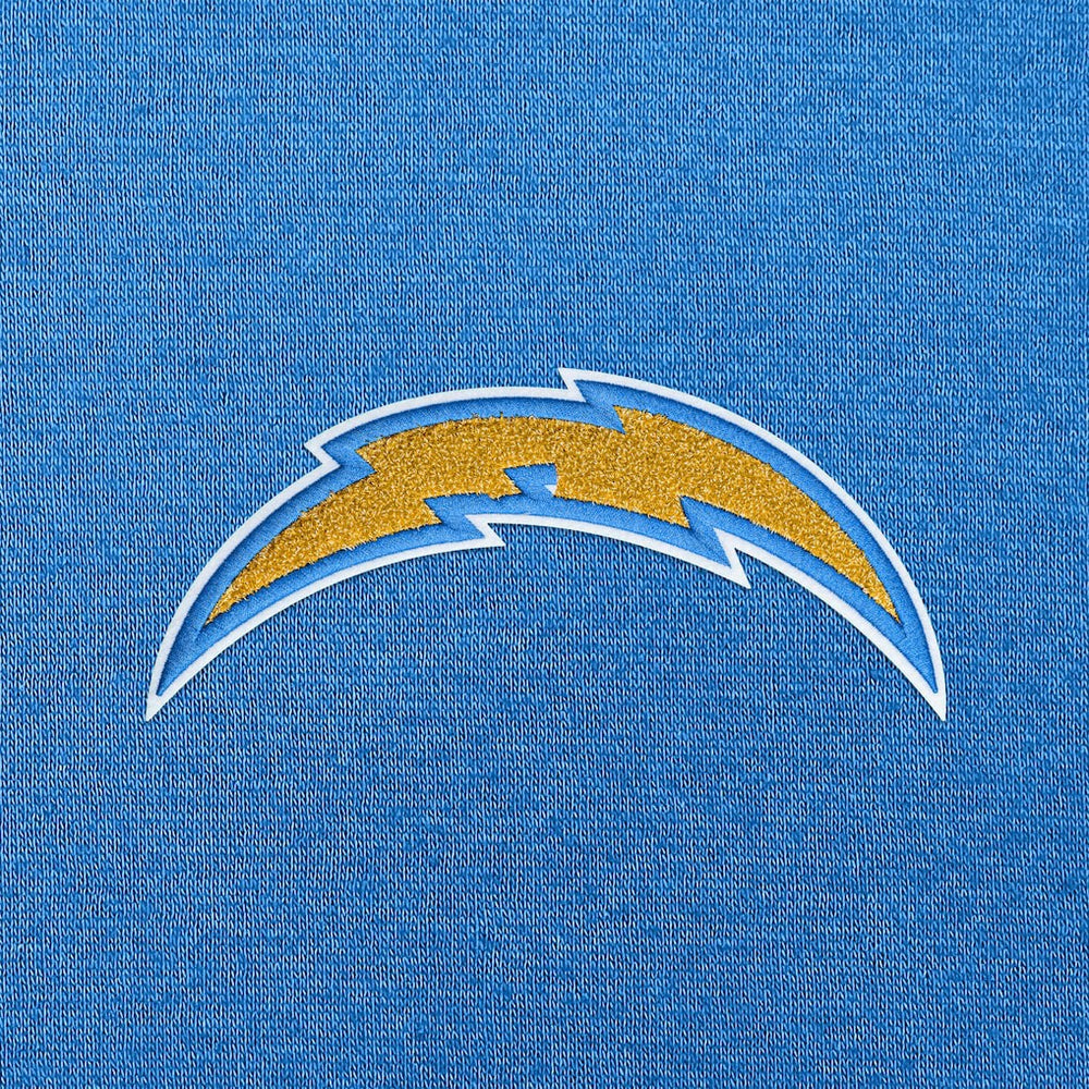 Antigua Victory Chenille Pullover Hoodie - Los Angeles Chargers