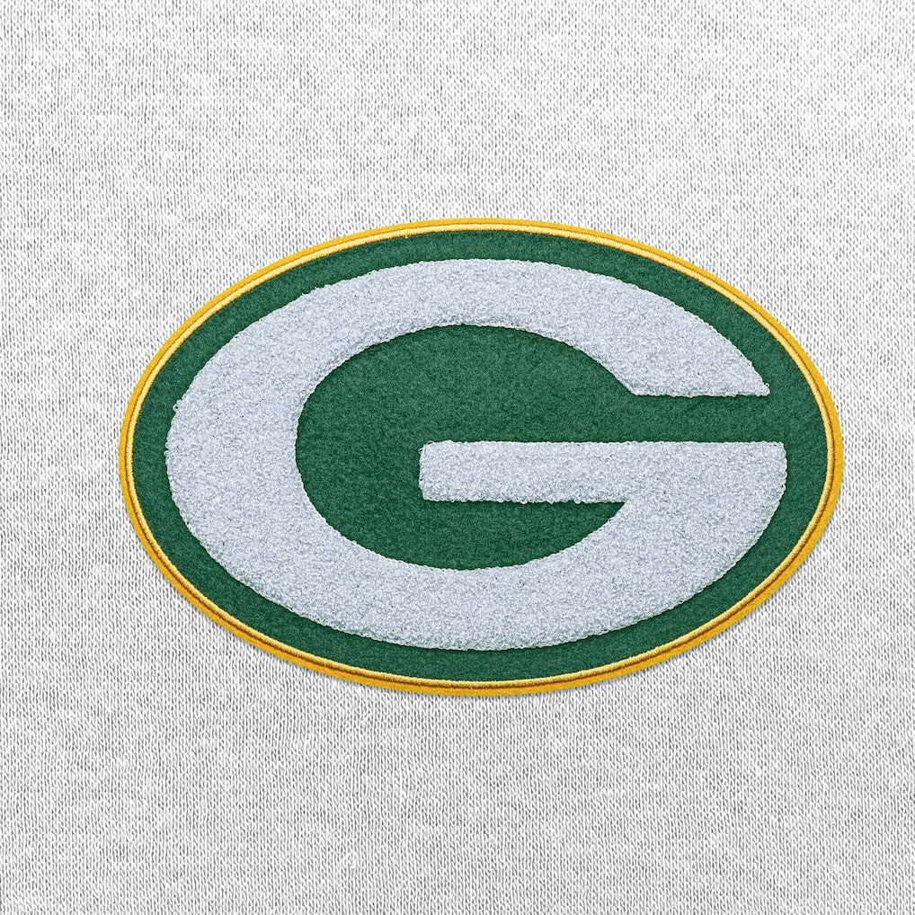 Antigua Victory Chenille Pullover Hoodie - Green Bay Packers