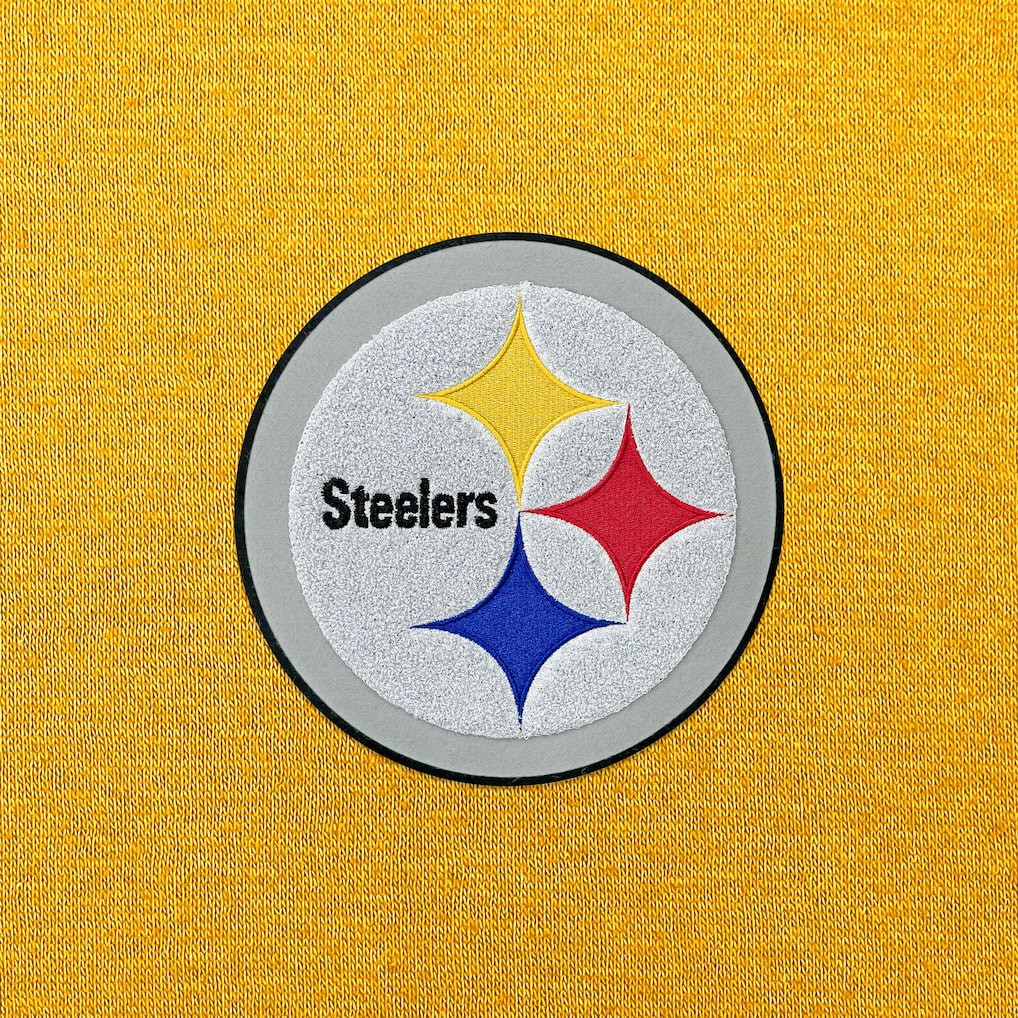 Antigua Victory Chenille Pullover Hoodie - Pittsburgh Steelers