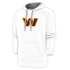 Antigua Victory Chenille Pullover Hoodie - Washington Commanders