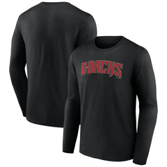 MLB Arizona Diamondbacks Official Wordmark Long Sleeve T-Shirt