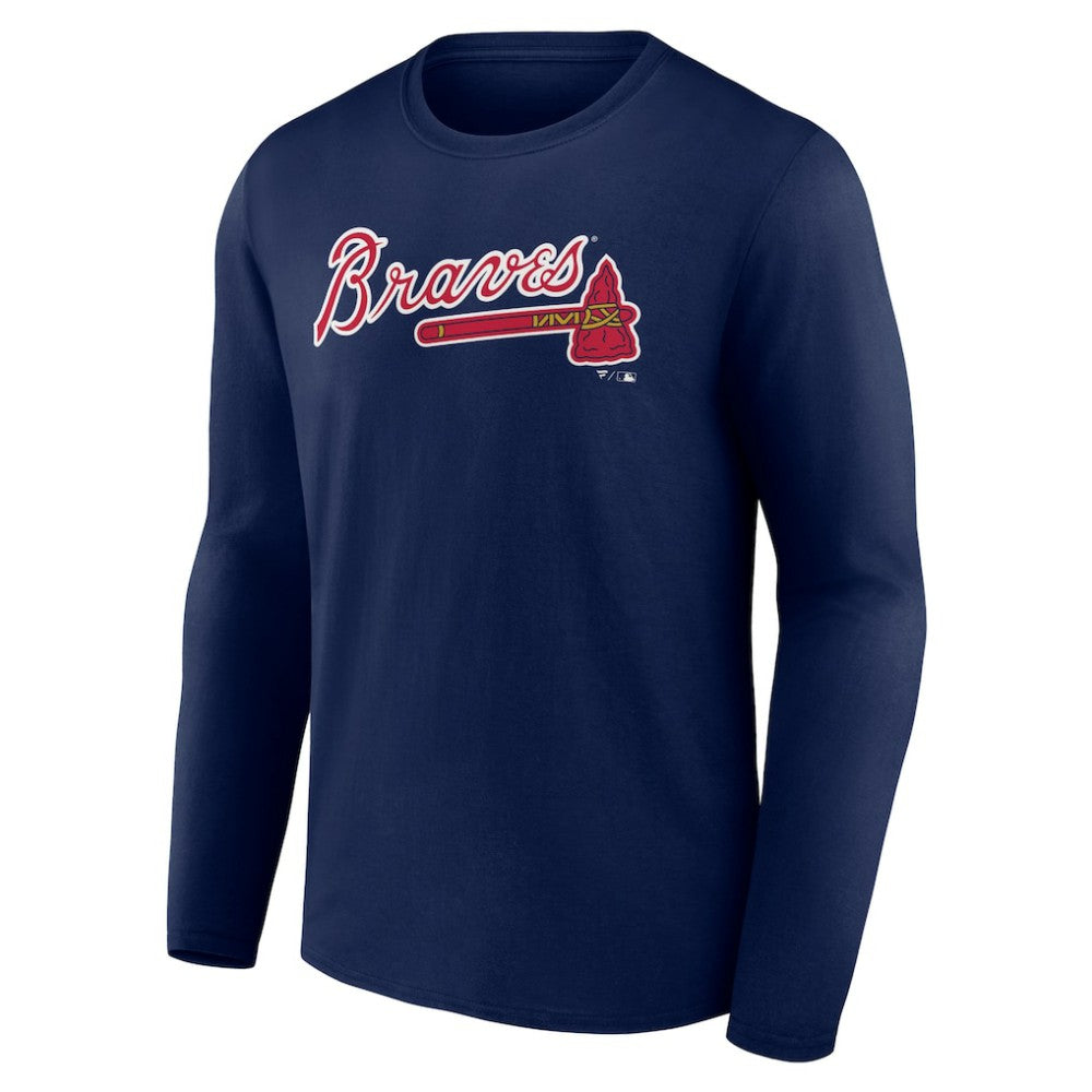 MLB Atlanta Braves Wordmark Long Sleeve T-Shirt