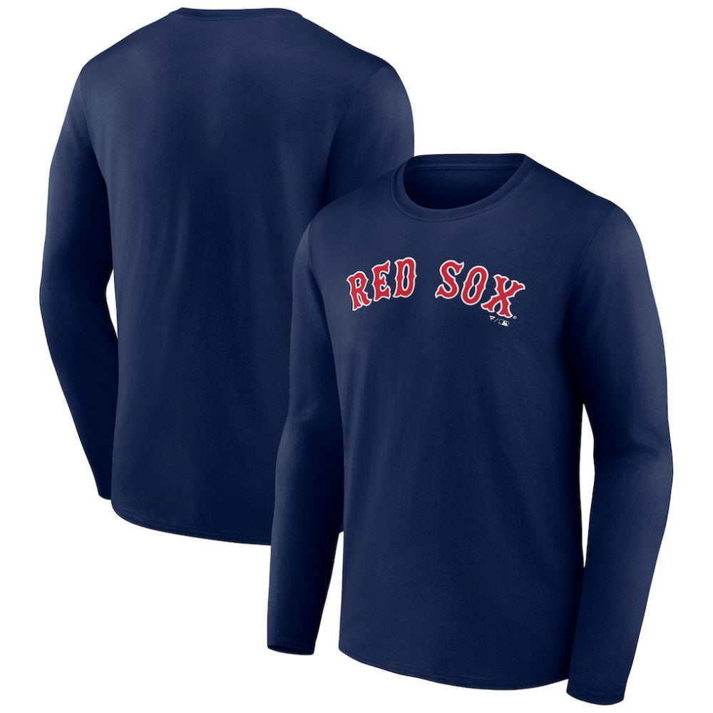 MLB Boston Red Sox Wordmark Long Sleeve T-Shirt