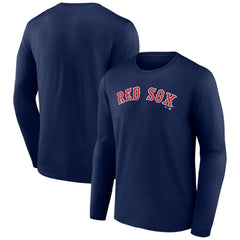 MLB Boston Red Sox Wordmark Long Sleeve T-Shirt