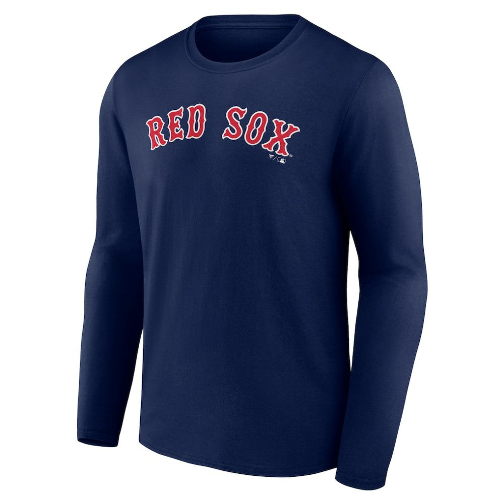 MLB Boston Red Sox Wordmark Long Sleeve T-Shirt