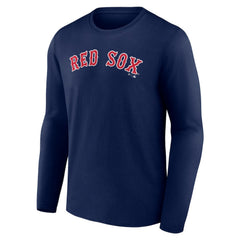 MLB Boston Red Sox Wordmark Long Sleeve T-Shirt