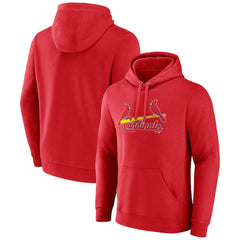 MLB St. Louis Cardinals Official Wordmark Pullover Hoodie