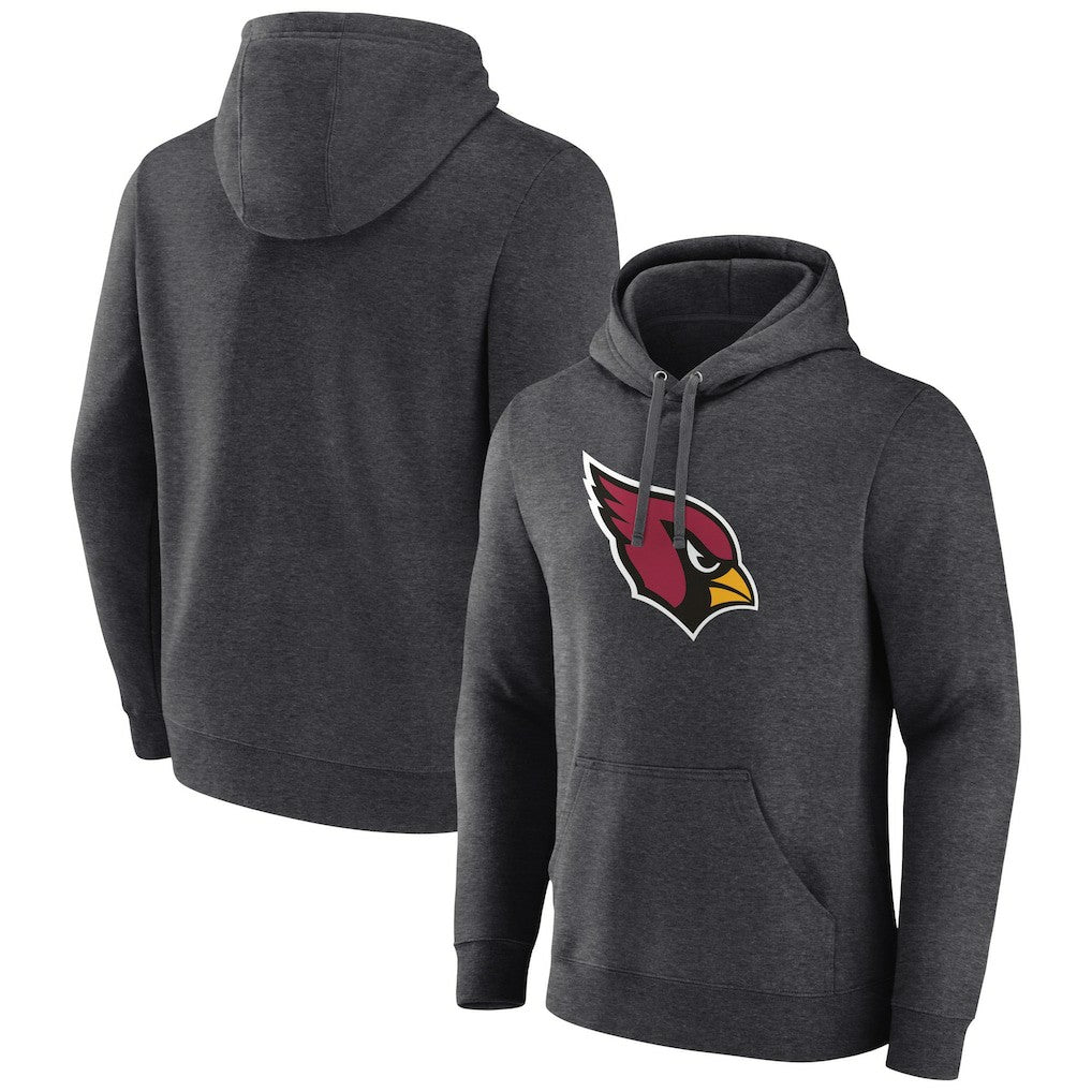Primary Team Logo Fitted Pullover Hoodie - Arizona Cardinals