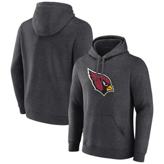 Primary Team Logo Fitted Pullover Hoodie - Arizona Cardinals