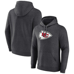 Primary Team Logo Fitted Pullover Hoodie - Kansas City Chiefs