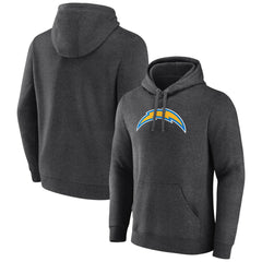 Primary Team Logo Fitted Pullover Hoodie - Los Angeles Chargers