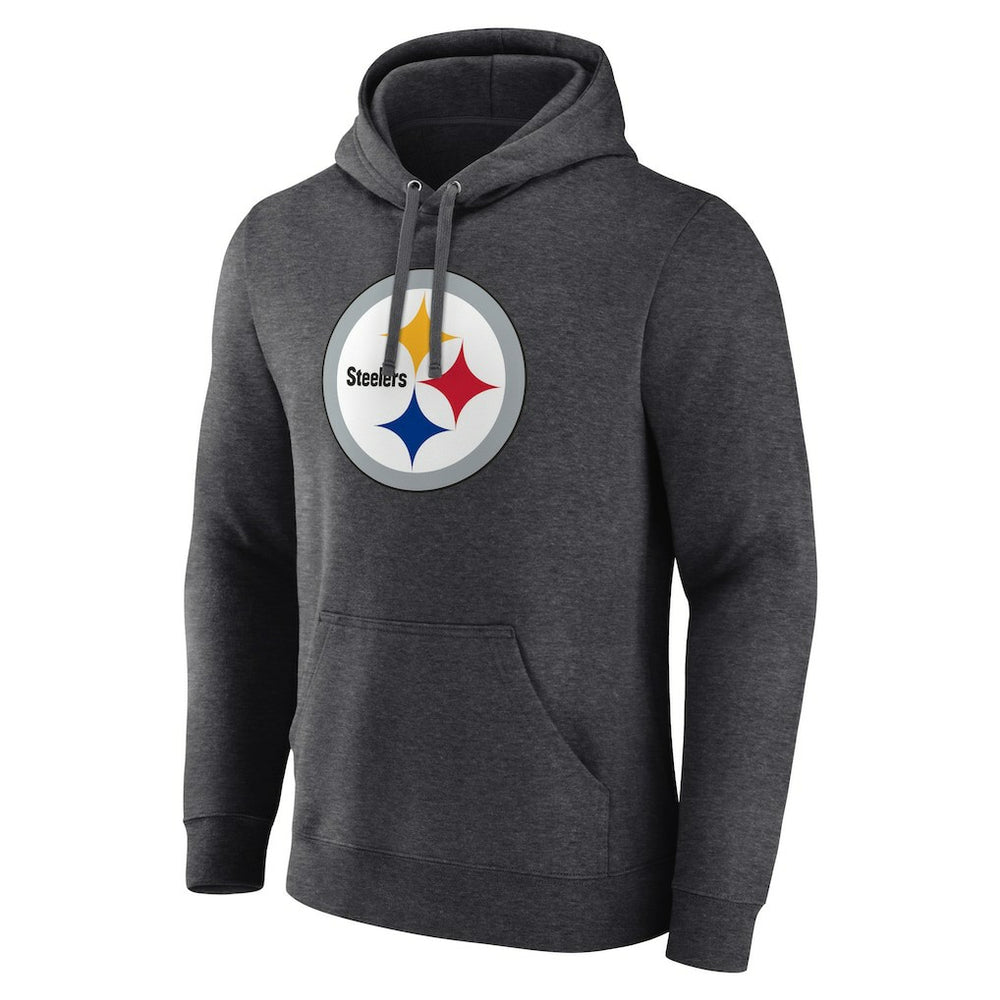 Primary Team Logo Fitted Pullover Hoodie - Pittsburgh Steelers