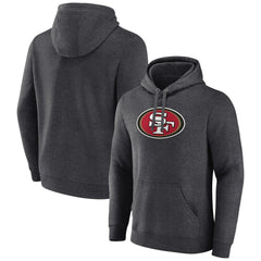 Primary Team Logo Fitted Pullover Hoodie - San Francisco 49ers