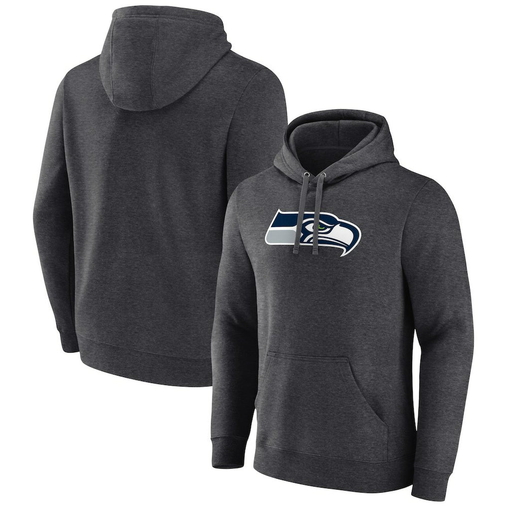 Primary Team Logo Fitted Pullover Hoodie - Seattle Seahawks