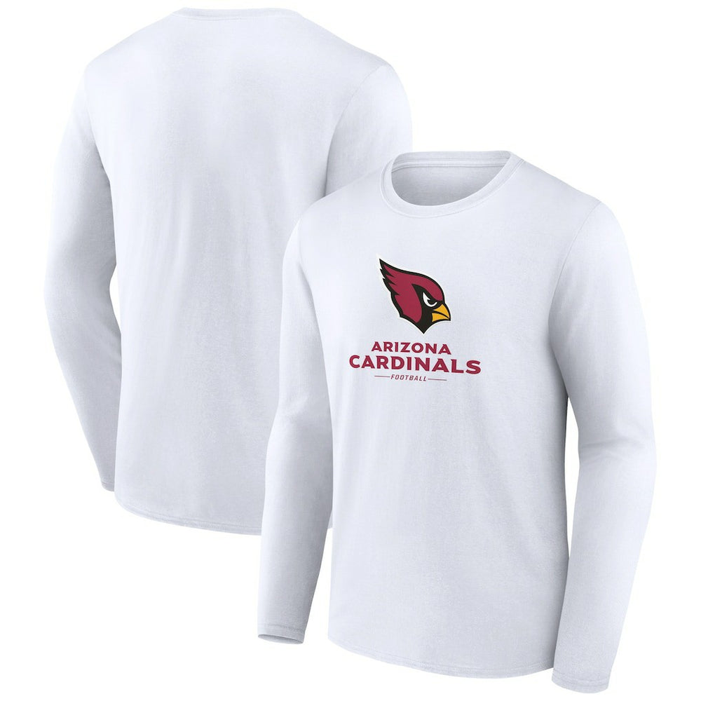 Logo Team Lockup Long Sleeve T-Shirt - Arizona Cardinals