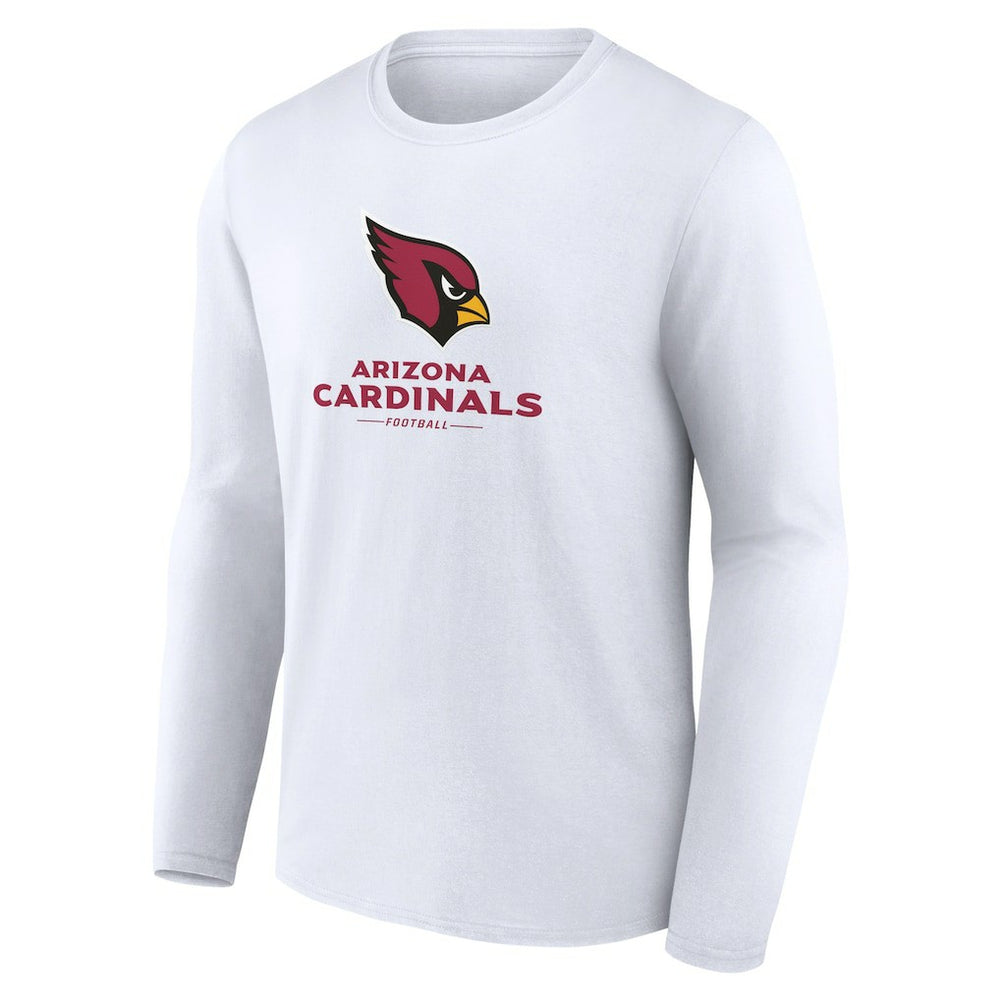 Logo Team Lockup Long Sleeve T-Shirt - Arizona Cardinals