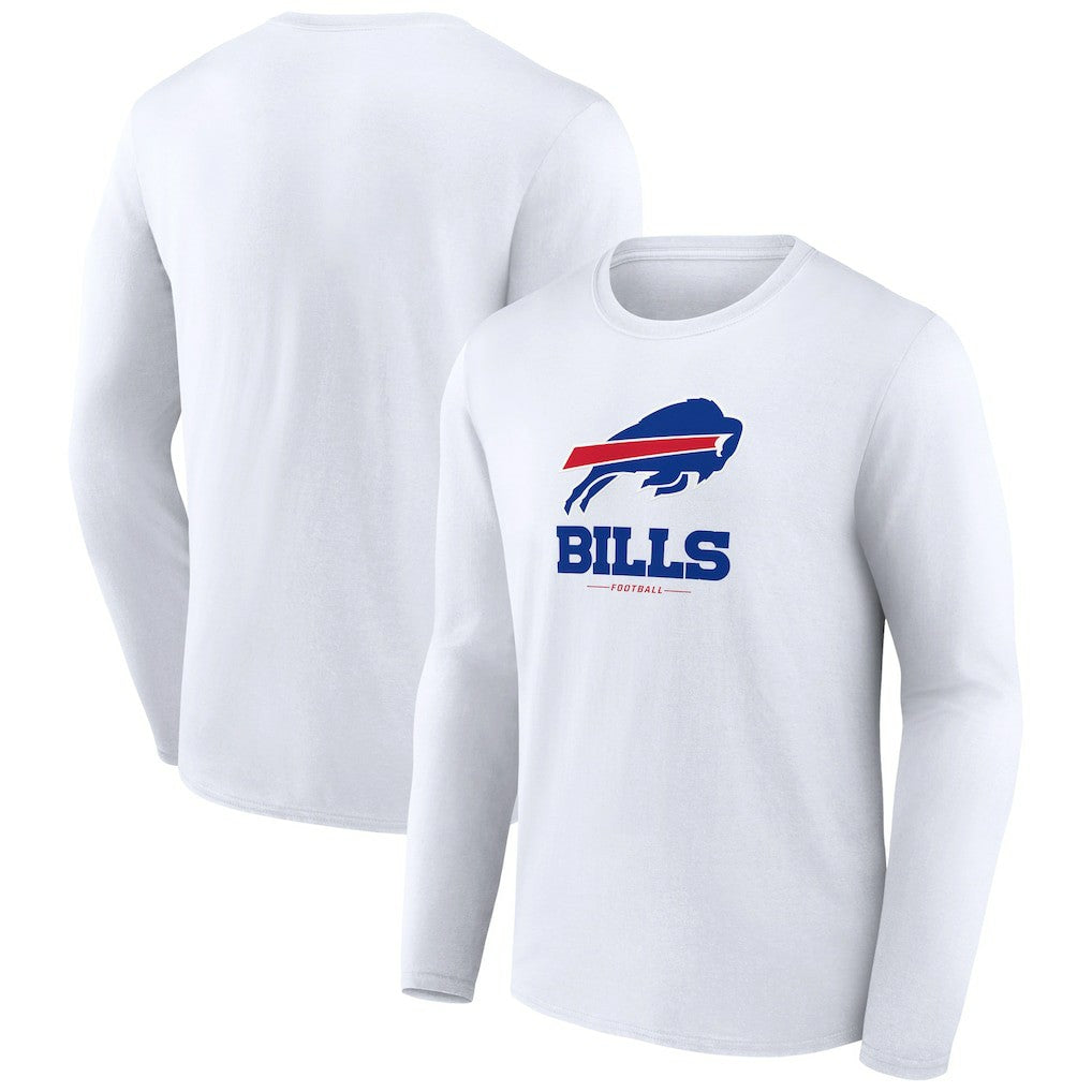 Logo Team Lockup Long Sleeve T-Shirt - Buffalo Bills