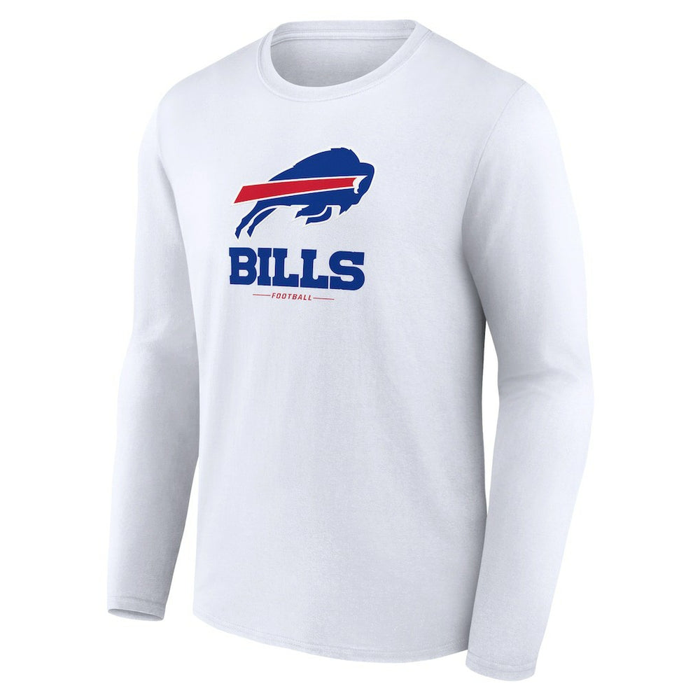 Logo Team Lockup Long Sleeve T-Shirt - Buffalo Bills