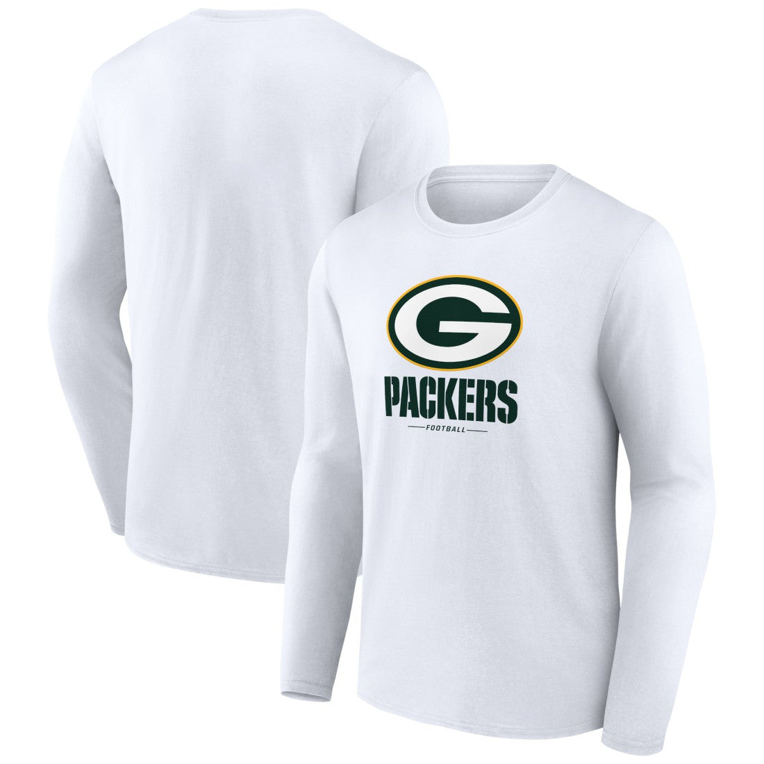 Logo Team Lockup Long Sleeve T-Shirt - Green Bay Packers