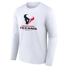 Logo Team Lockup Long Sleeve T-Shirt - Houston Texans