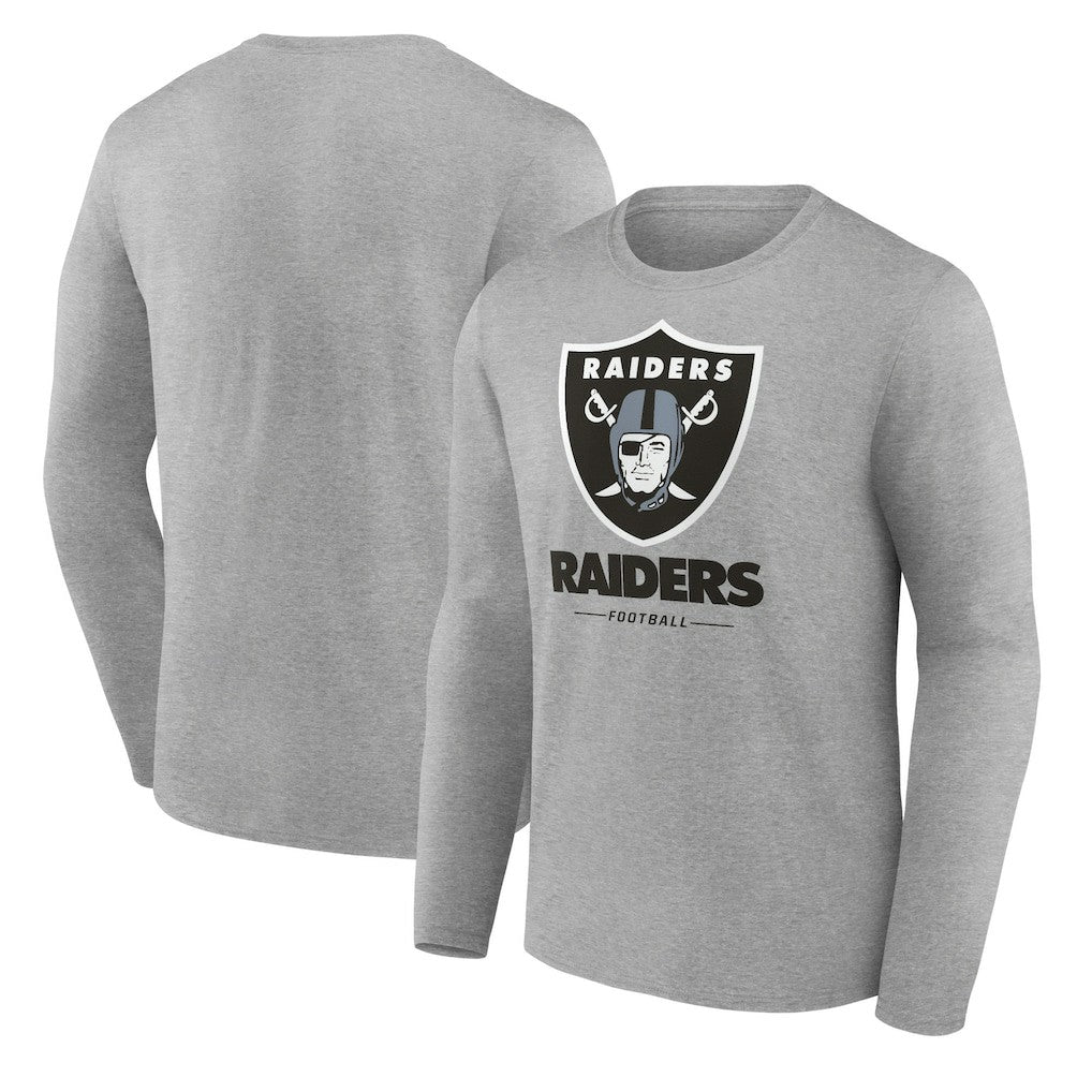 Logo Team Lockup Long Sleeve T-Shirt - Las Vegas Raiders