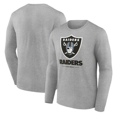 Logo Team Lockup Long Sleeve T-Shirt - Las Vegas Raiders