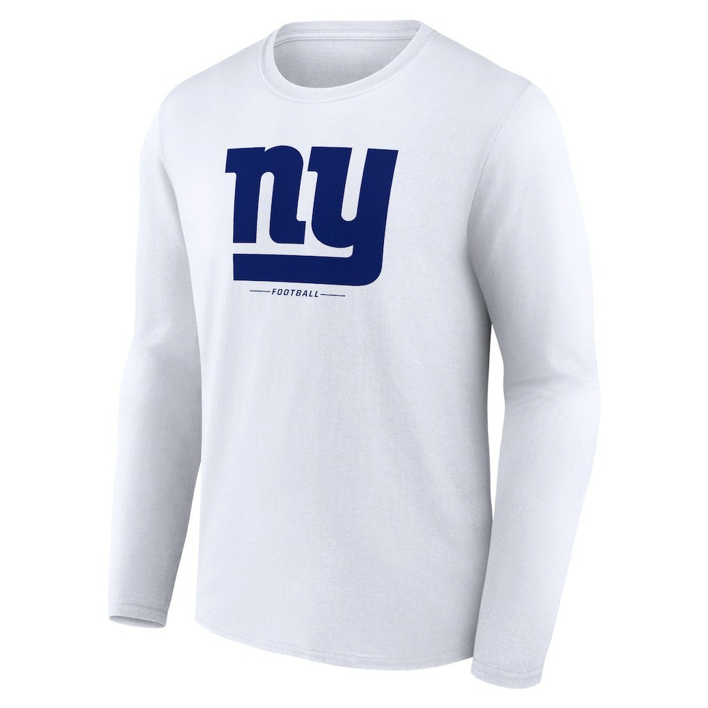Logo Team Lockup Long Sleeve T-Shirt - New York Giants