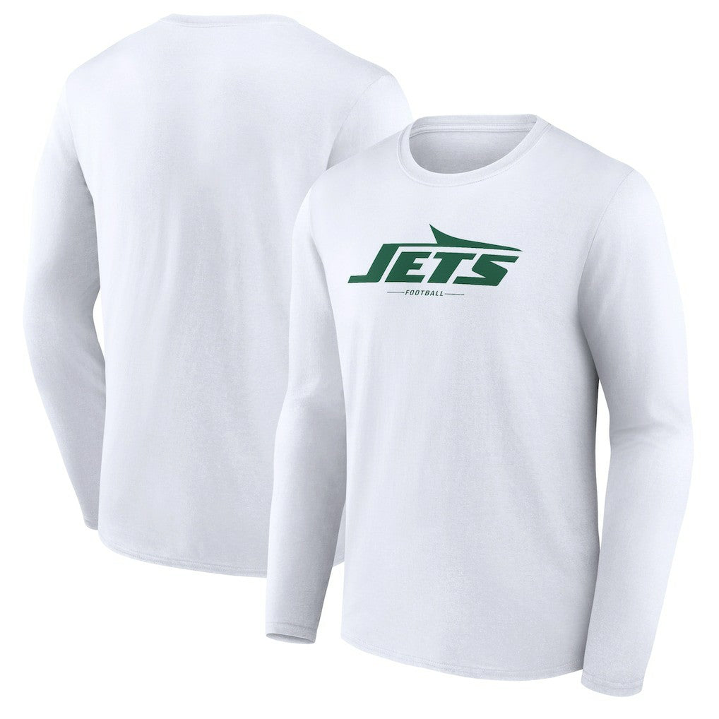 Logo Team Lockup Long Sleeve T-Shirt - New York Jets